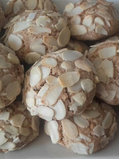 Una foto de Galletas de almendras Sésamo /comida de Marruecos