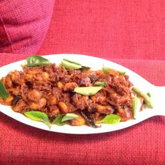 A picture of Kerala Prawns masala.