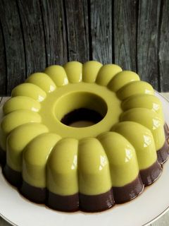 Foto resep Pudding Alpukat Coklat