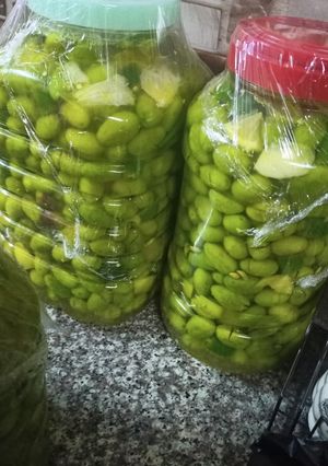 صورة لوصفة كبس الزيتون