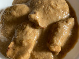 Solomillo de cerdo en salsa de nata