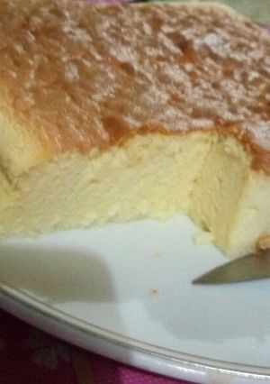 Foto resep 2. Simple Japanese Cotton Chesee Cake
