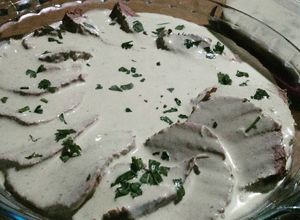 Una foto de Salsa Vitel tone
