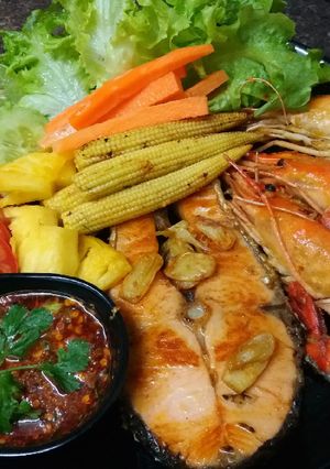 รูปของ กิวแซวม่อน กุ้ง(บาบีคิว)