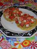 Tostadas de surimi