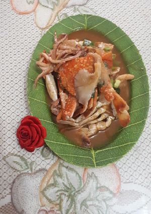 Foto resep Asam manis seafood sederhana