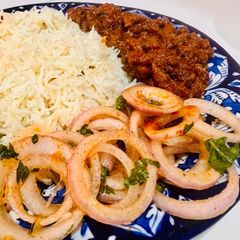 A picture of Lacha pyaz ….