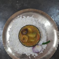 A picture of বীরভূমের কচু বড়ীর টক.