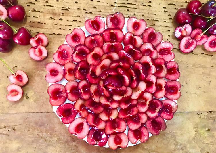 Cheesecake yogurt e ciliegie