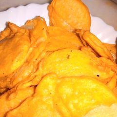 A picture of Aloo pakore.