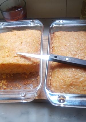 Una foto de Budín de Zanahoria