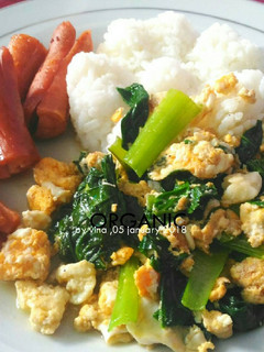 Foto resep 🍁Sawi Tumis Telur🍁