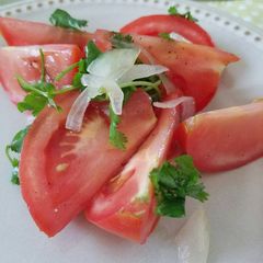 A picture of Tomato and Coriander Salad.