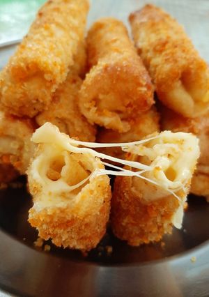 Foto resep Mozzarella egg Roll