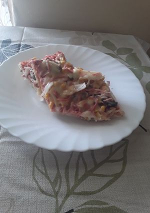 Pizza recept fotója