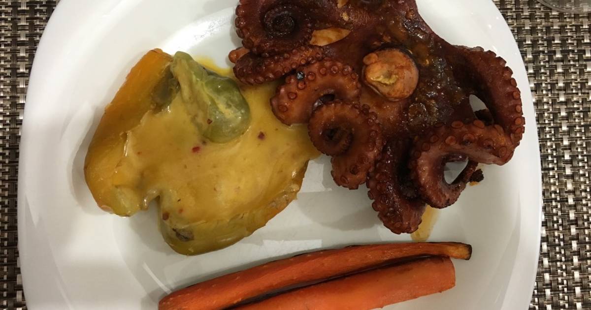 Pulpo Zarandeado Receta de Verónica Rojas Hernández- Cookpad