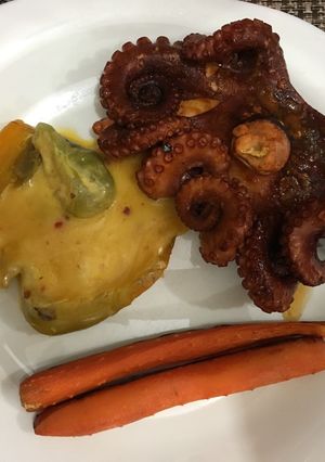 Una foto de Pulpo Zarandeado