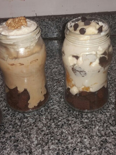 Una foto de Cheesecake con sabores diferentes