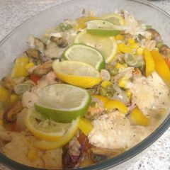 My Chili Lemon and Lime Fish Dish 😋 A picture of My Chili Lemon and Lime Fish Dish 😋.