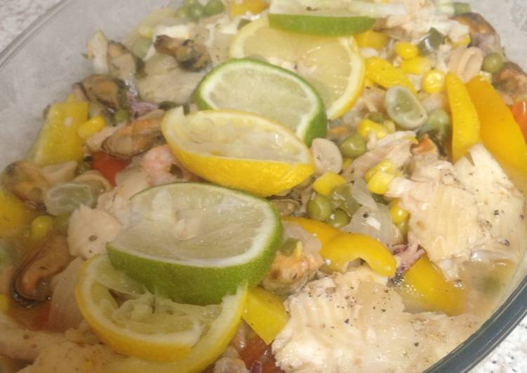 Steps to Make Any-night-of-the-week My Chili Lemon and Lime Fish Dish 😋