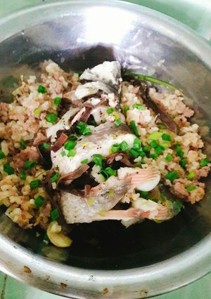 Hình của món Cá hấp cuốn bánh tráng.