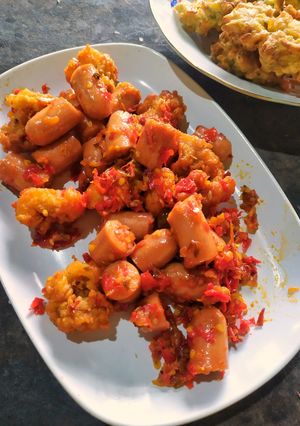 Foto resep Balado dori krispi