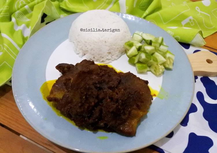 Nasi Sapi Bumbu Hitam