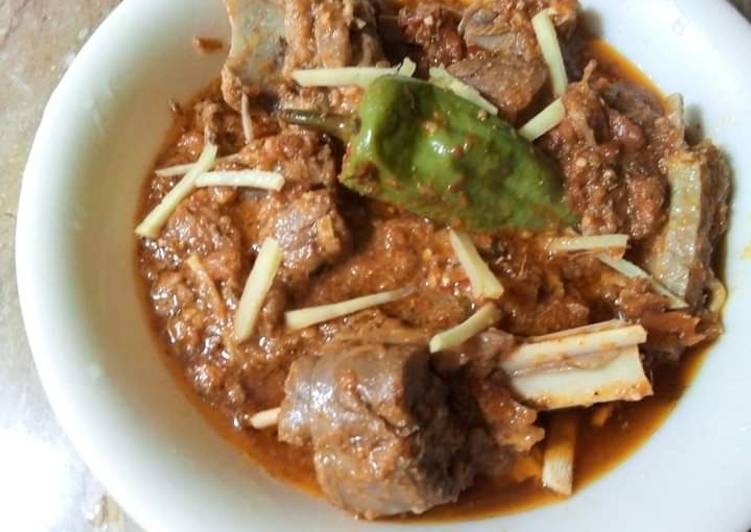 Easiest Way to Prepare Super Quick Homemade Mutton Koaela Karhae