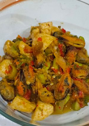 Foto resep Kerang Balado Ijo