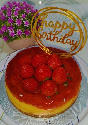 Foto resep Strawberry cheese cake
