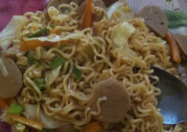 Resep #7.Mie tek tek sayuran Anti Gagal