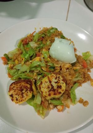 Foto resep Nasi goreng oat (nasi goreng tanpa nasi)