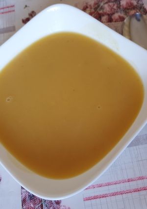 Une photo de Velouté de potimarron