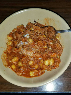A picture of Pozole (Mexican Hominy Stew).