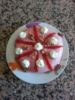 Una foto de Tarta de salmón ahumado