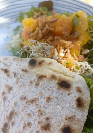 Une photo de 🌱Galette Naan au kiri