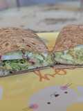 Avokádós tojássalátás wrap