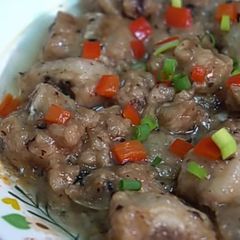 Steamed Pork Ribs in Black Bean Sauce A picture of Steamed Pork Ribs in Black Bean Sauce.