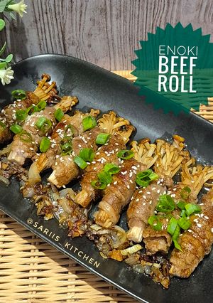 Foto resep Enoki Beef Roll