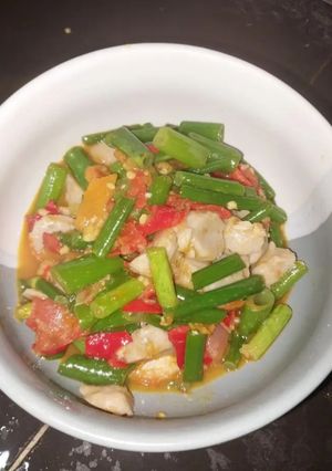 Foto resep Tumis Bunga Daun Bawang