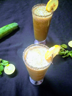 A picture of Cucumber mint lemonade.