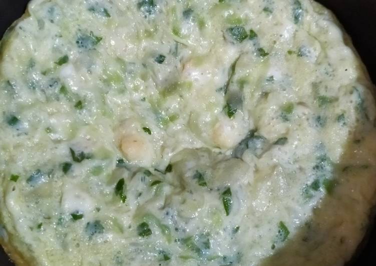 Proses Membuat Telur kukus oyong udang rice cooker MPASI 1tahun+, Sempurna