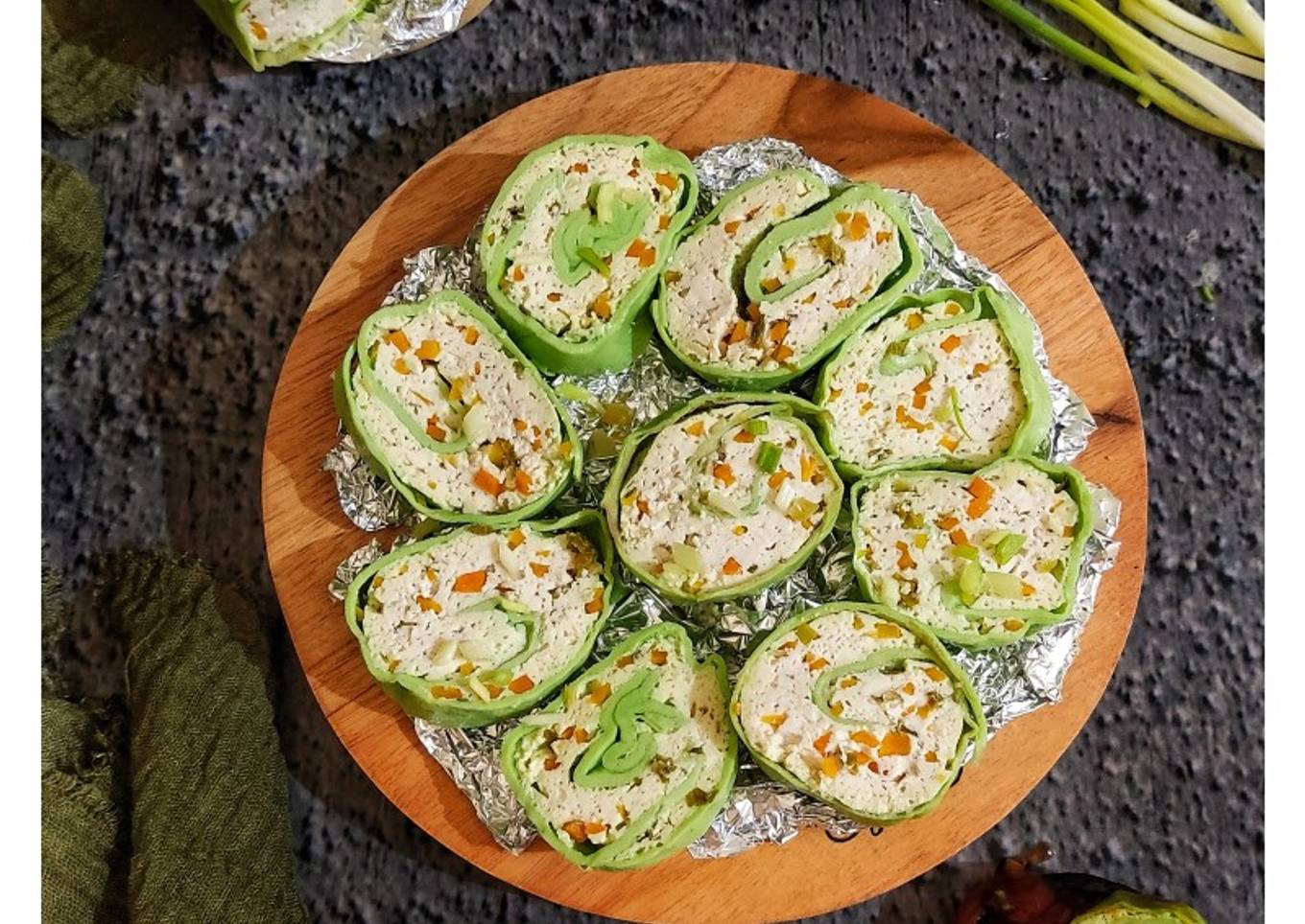 Egg Roll Tahu