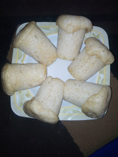 A picture of Semovita steam bread(Alkubus).