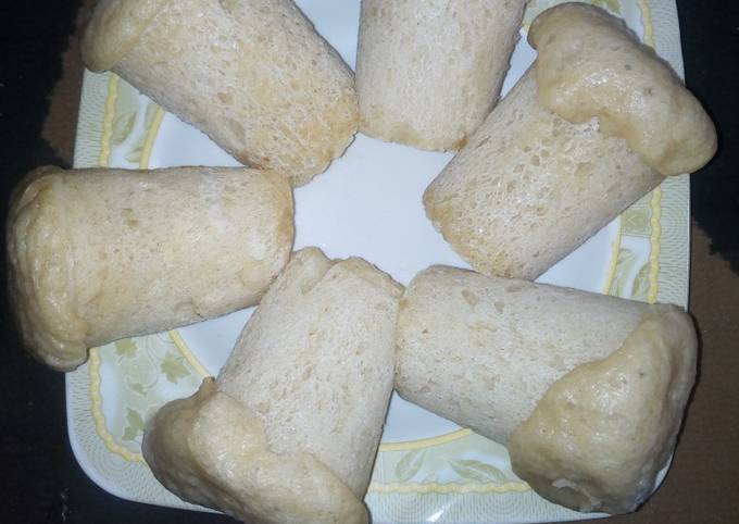 Semovita steam bread(Alkubus)