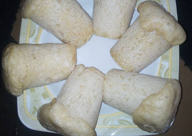 Recipe of Super Quick Homemade Semovita steam bread(Alkubus)