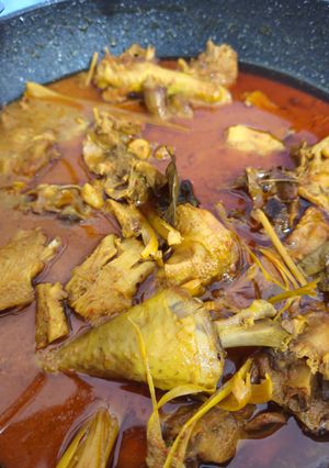 Foto resep Kari Ayam Kampung Tanpa Santan