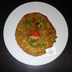 A picture of Overripe plantain pancakes.