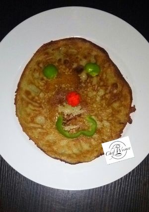 A picture of Overripe plantain pancakes.