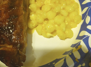 A picture of Hominy Simmered in Butter.